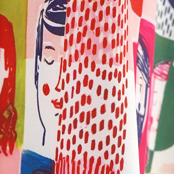 柄シャツ 顔柄 フェイス柄 | Decorative  | 詳細画像6 