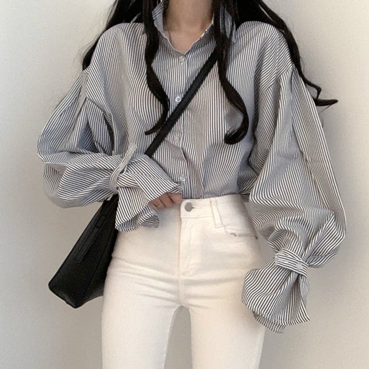 柄シャツ ストライプシャツ ストライプ | Decorative  | 詳細画像4 