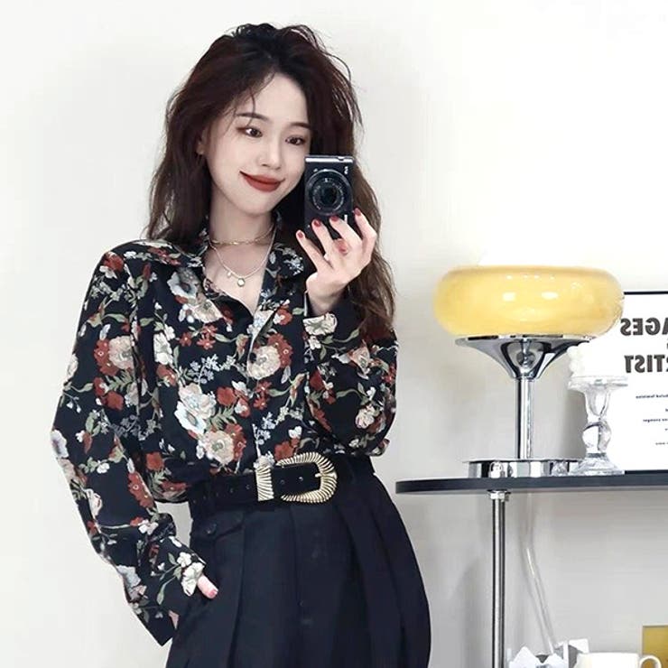 柄シャツ 花柄 花 | Decorative  | 詳細画像2 