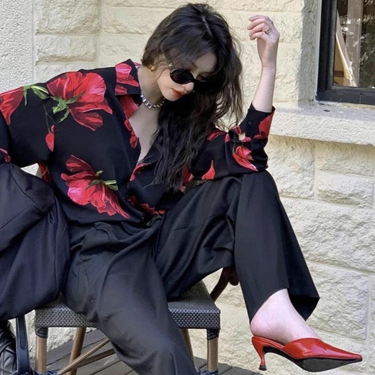 柄シャツ 花柄 花 | Decorative  | 詳細画像4 