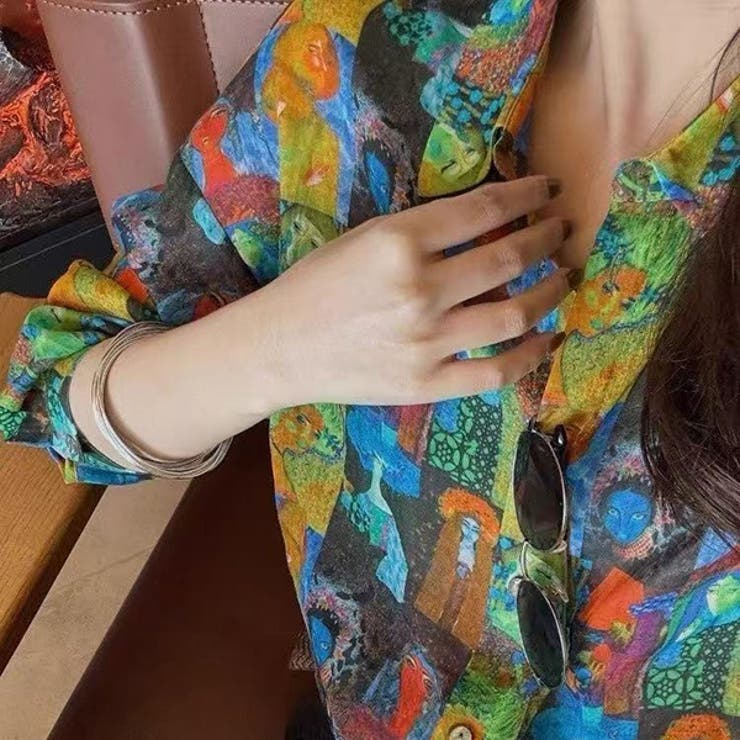 柄シャツ 女性柄 女の人 | Decorative  | 詳細画像4 