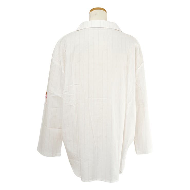 柄シャツ ストライプ ピンク | Decorative  | 詳細画像8 