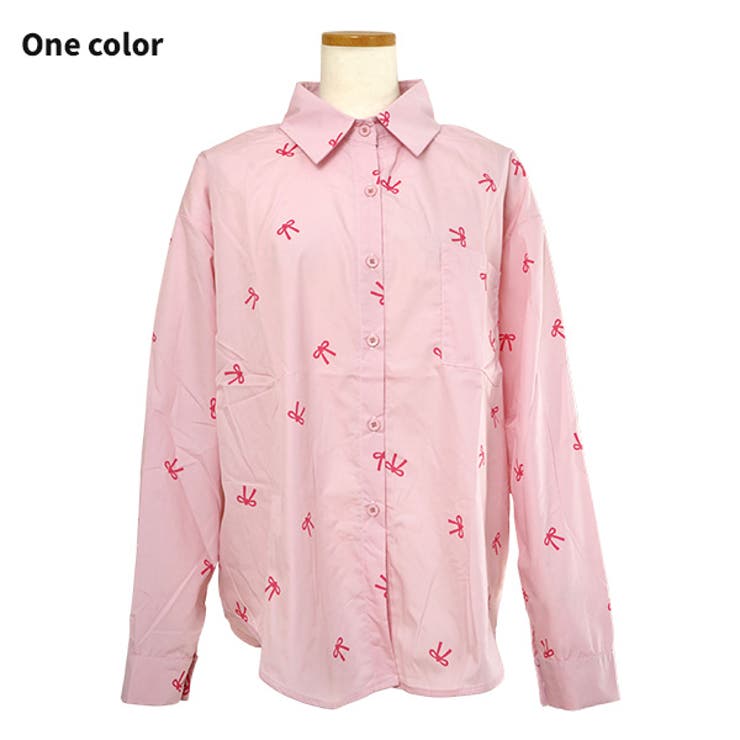 柄シャツ リボン柄 りぼん | Decorative  | 詳細画像10 