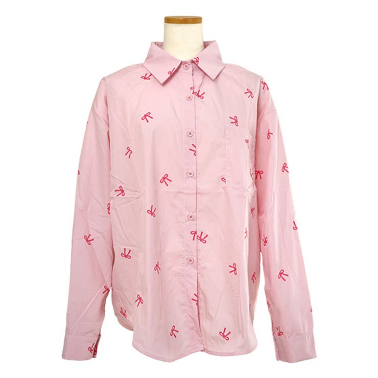 柄シャツ リボン柄 りぼん | Decorative  | 詳細画像5 