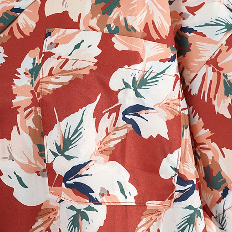 柄シャツ ボタニカル柄 花柄 | Decorative  | 詳細画像13 
