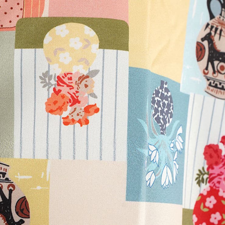 柄シャツ 花瓶柄 フラワーベース柄 | Decorative  | 詳細画像8 