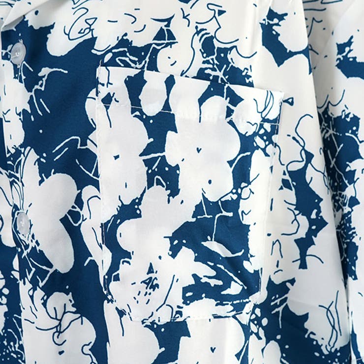 柄シャツ 花柄 ボタニカル柄 | Decorative  | 詳細画像7 