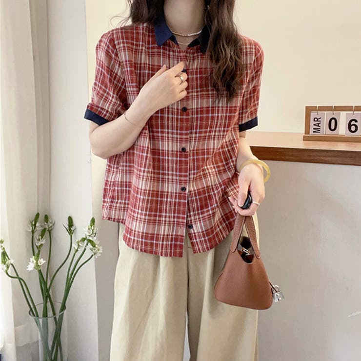 柄シャツ チェック柄 格子柄 | Decorative  | 詳細画像4 