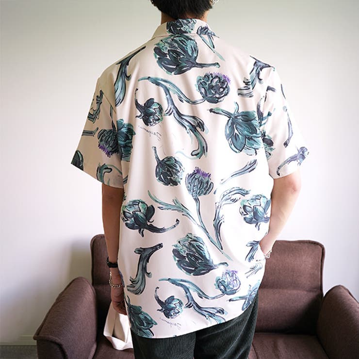 【新品タグ付き】jacquemus フラワーシャツ　花柄　半袖