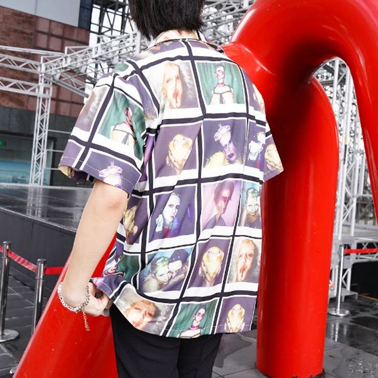 柄シャツ 奇抜 ポートレイト 品番 Dctw Decorative デコラティブ のレディースファッション 通販 Shoplist ショップリスト