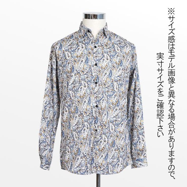 柄シャツ ペイズリー柄 エスニック | Decorative  | 詳細画像6 