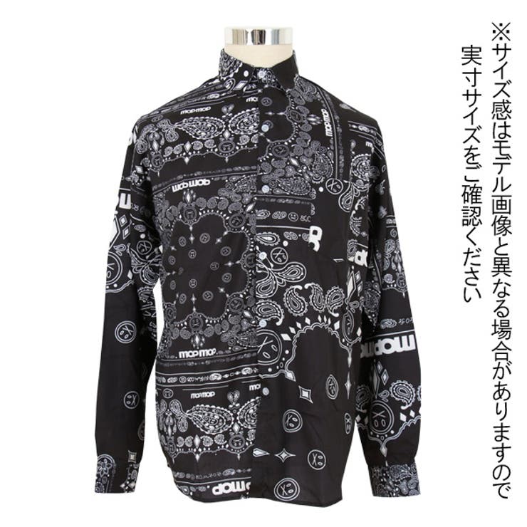 柄シャツ ペイズリー柄 バンダナ柄[品番：DCTW0003706]｜Decorative  （デコラティブ）のレディースファッション通販｜SHOPLIST（ショップリスト）