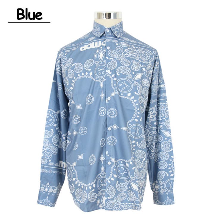 柄シャツ ペイズリー柄 バンダナ柄[品番：DCTW0003706]｜Decorative  （デコラティブ）のレディースファッション通販｜SHOPLIST（ショップリスト）