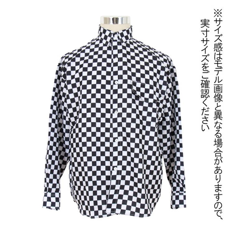 アメージングタイランド・グランドセール 柄シャツ ブロックチェック柄[品番：DCTW0003673 チェッカー柄 その他