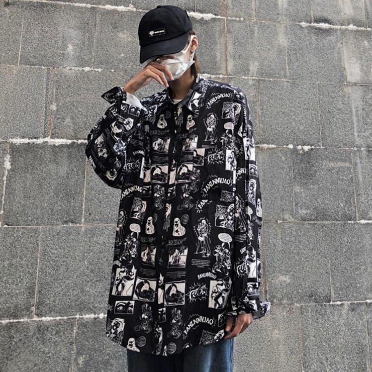 Cavempt - FRAME PRINTED SHIRT JACKET(CE)