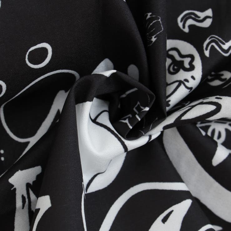 柄シャツ グラフィティプリント 長袖シャツ | Decorative  | 詳細画像15 