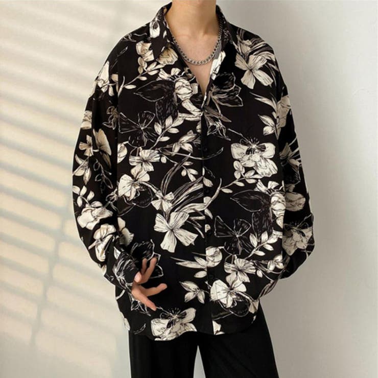 柄シャツ ボタニカル柄 長袖シャツ[品番：DCTW0004143]｜Decorative  （デコラティブ）のレディースファッション通販｜SHOPLIST（ショップリスト）
