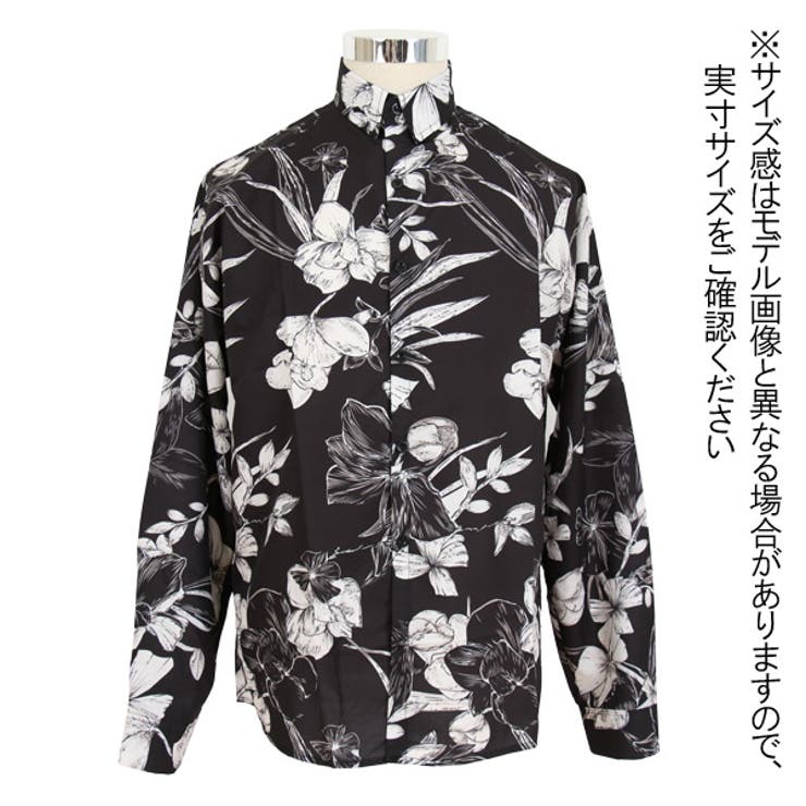 柄シャツ ボタニカル柄 長袖シャツ[品番：DCTW0004143]｜Decorative  （デコラティブ）のレディースファッション通販｜SHOPLIST（ショップリスト）