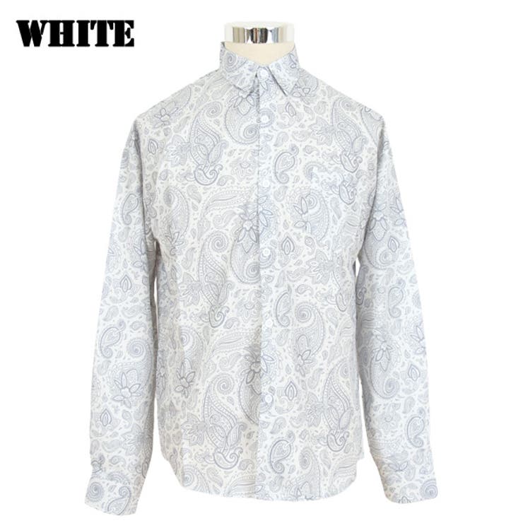 柄シャツ ペイズリー柄 長袖シャツ[品番：DCTW0004158]｜Decorative  （デコラティブ）のレディースファッション通販｜SHOPLIST（ショップリスト）