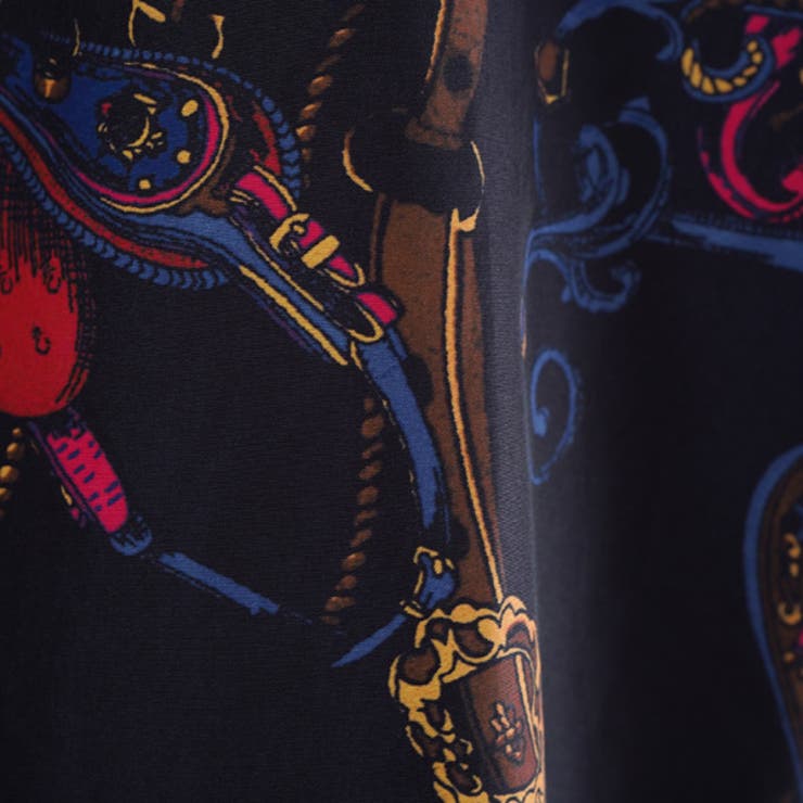 柄シャツ チェーンベルト柄 長袖シャツ | Decorative  | 詳細画像12 