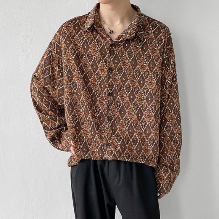 柄シャツ ダイヤ柄 ペイズリー柄 | Decorative  | 詳細画像3 
