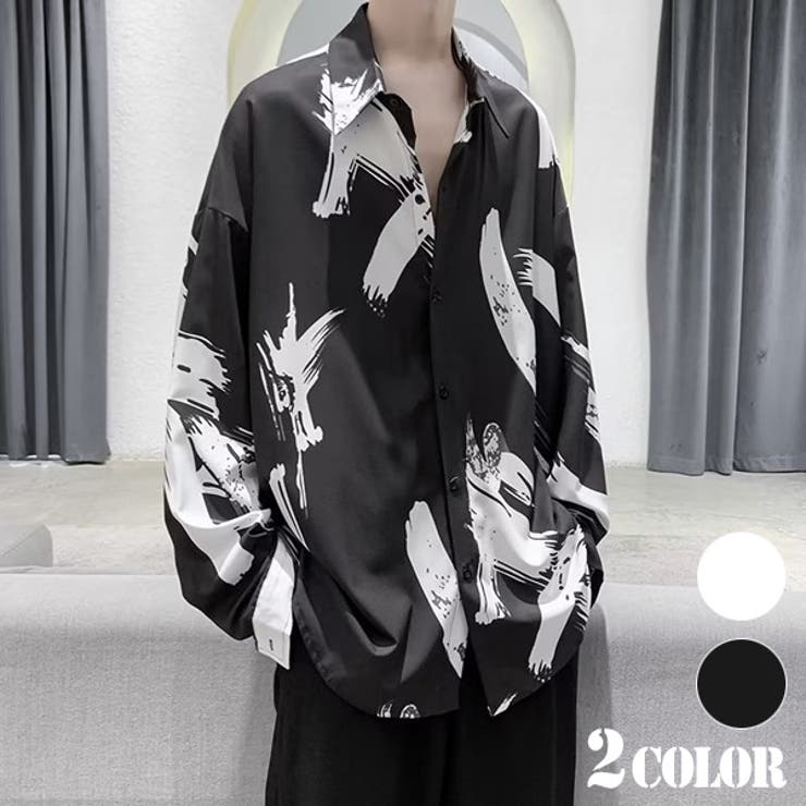 柄シャツ 筆絵 グラフィティ | Decorative  | 詳細画像1 