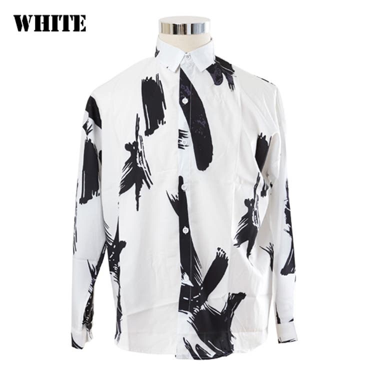 人気特価をすべて 柄シャツ 筆絵 グラフィティ[品番：DCTW0004332]｜Decorative トップス