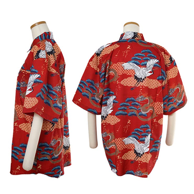 柄シャツ 和柄 和風[品番：DCTW0004380]｜Decorative