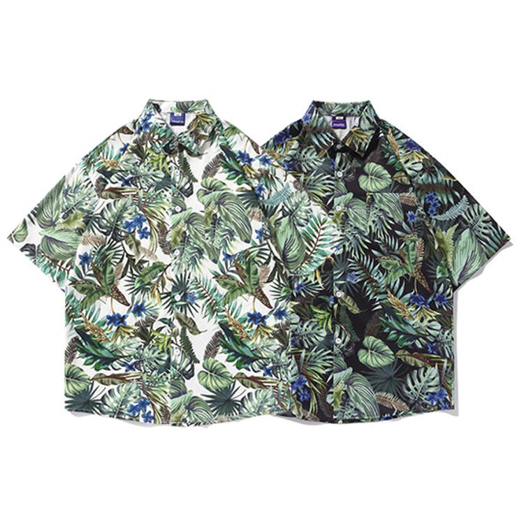 柄シャツ 草木柄 植物柄 | Decorative  | 詳細画像1 