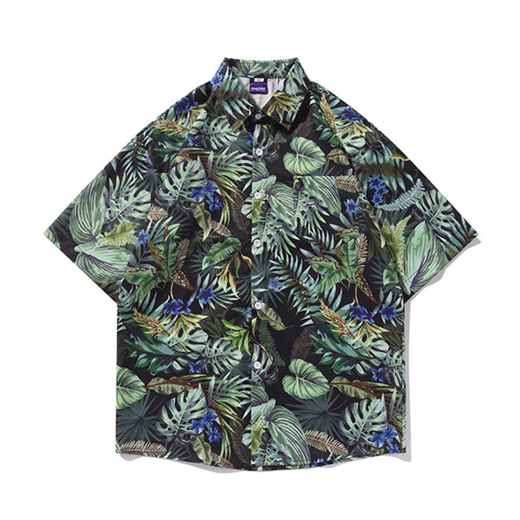 柄シャツ 草木柄 植物柄 | Decorative  | 詳細画像2 