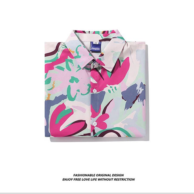 柄シャツ 花 フラワー | Decorative  | 詳細画像2