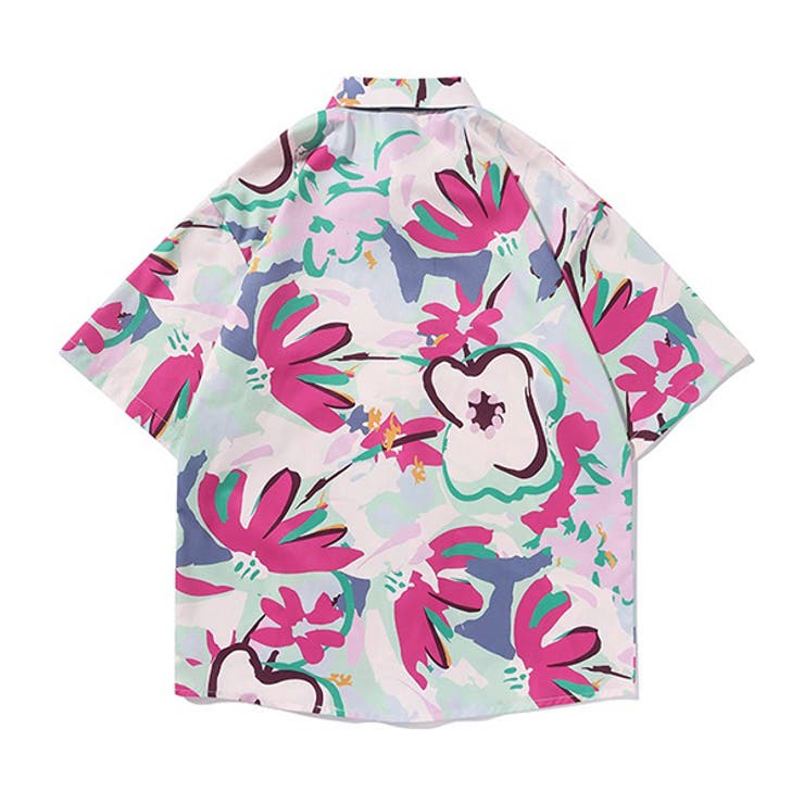 柄シャツ 花 フラワー | Decorative  | 詳細画像3