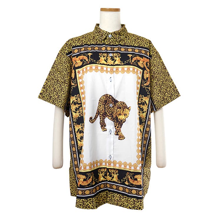柄シャツ ヒョウ柄 豹[品番：DCTW0004399]｜Decorative