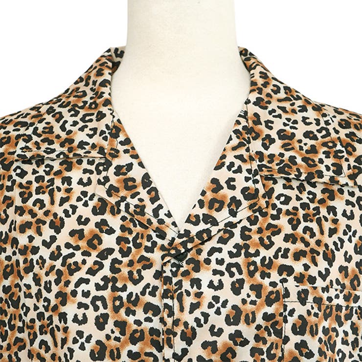 柄シャツ レオパード ヒョウ | Decorative  | 詳細画像6 