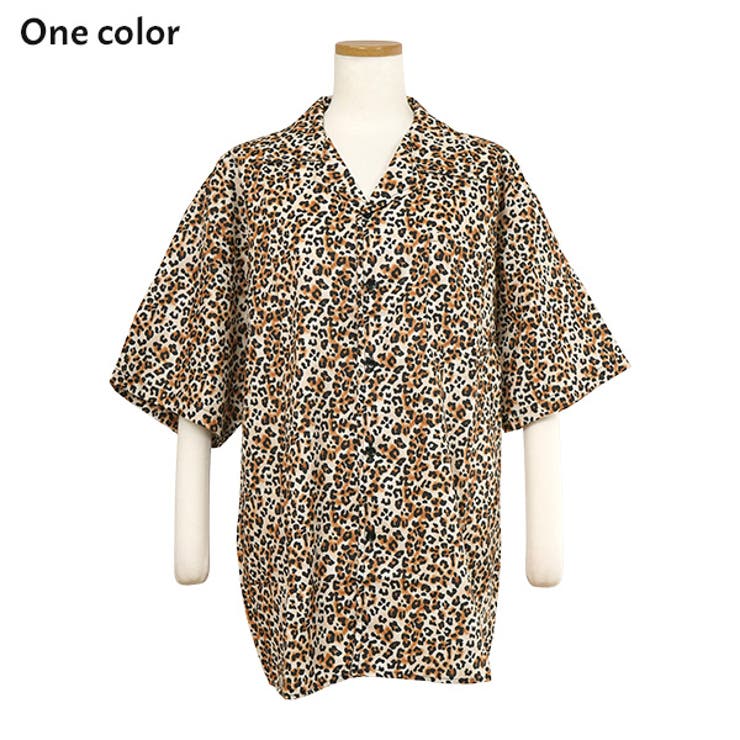 柄シャツ レオパード ヒョウ | Decorative  | 詳細画像8 
