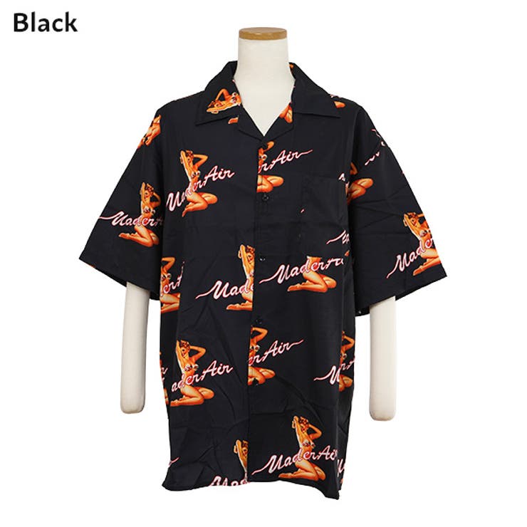 【超ポイント祭?期間限定】 柄シャツ ピンナップ セクシー[品番：DCTW0004416]｜Decorative トップス