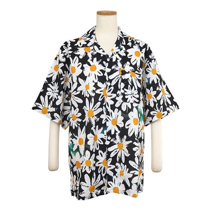柄シャツ マーガレット デイジー[品番：DCTW0004426]｜Decorative