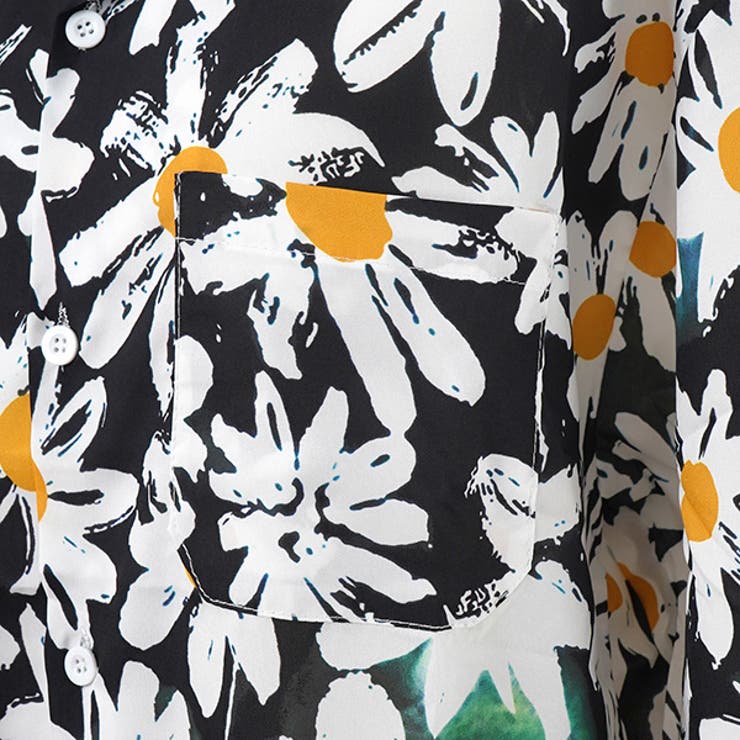 柄シャツ マーガレット デイジー[品番：DCTW0004426]｜Decorative