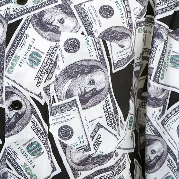 柄シャツ 紙幣 ドル札 | Decorative  | 詳細画像7 
