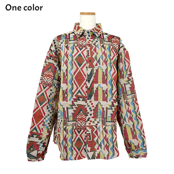 柄シャツ ジャカード オルテガ柄 | Decorative  | 詳細画像6 