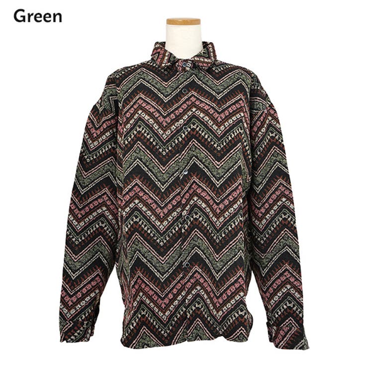 柄シャツ ジャカード ジグザグ | Decorative  | 詳細画像11 