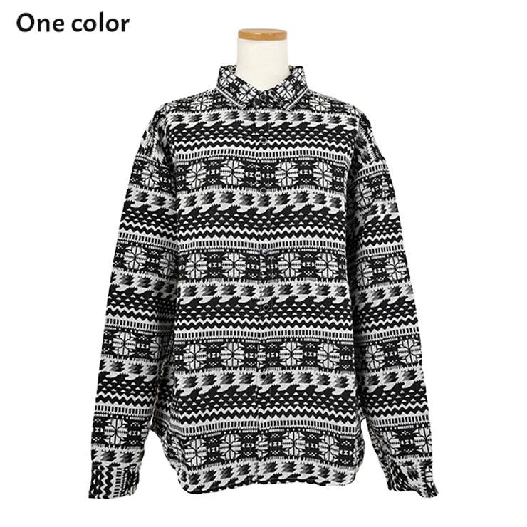 柄シャツ ジャカード オルテガ柄 | Decorative  | 詳細画像6 