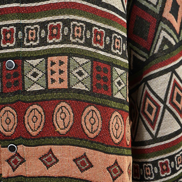 柄シャツ ジャカード ひし形 | Decorative  | 詳細画像5 