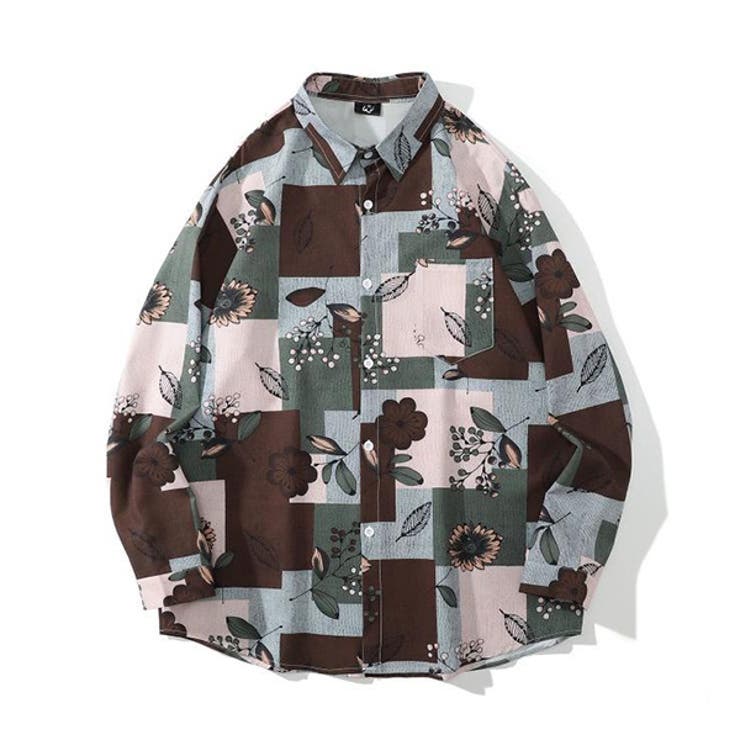 柄シャツ 花 花柄 | Decorative  | 詳細画像1 