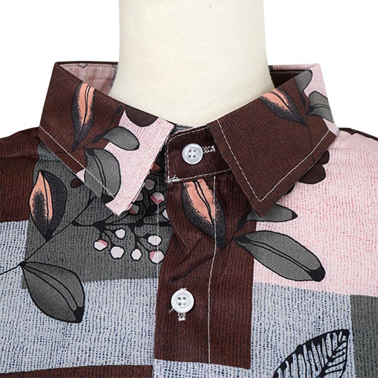 柄シャツ 花 花柄 | Decorative  | 詳細画像4 