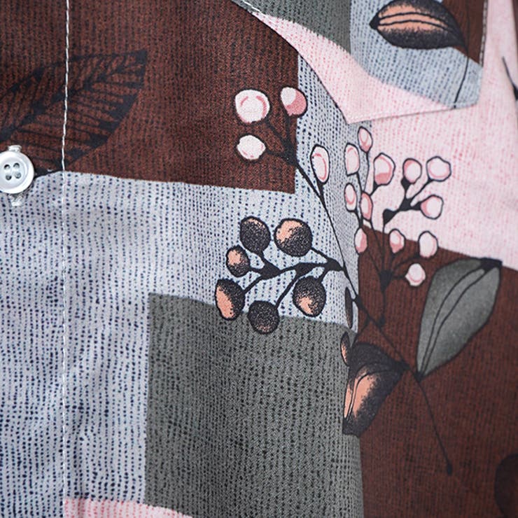 柄シャツ 花 花柄 | Decorative  | 詳細画像6 