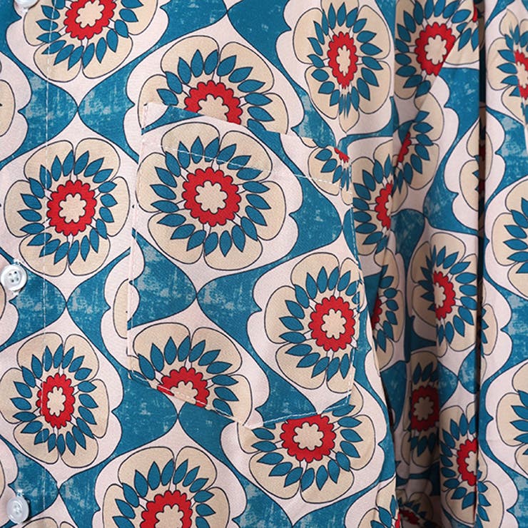 柄シャツ 花柄 フラワー | Decorative  | 詳細画像6 