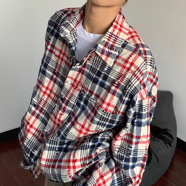 柄シャツ チェック柄 チェック | Decorative  | 詳細画像2 