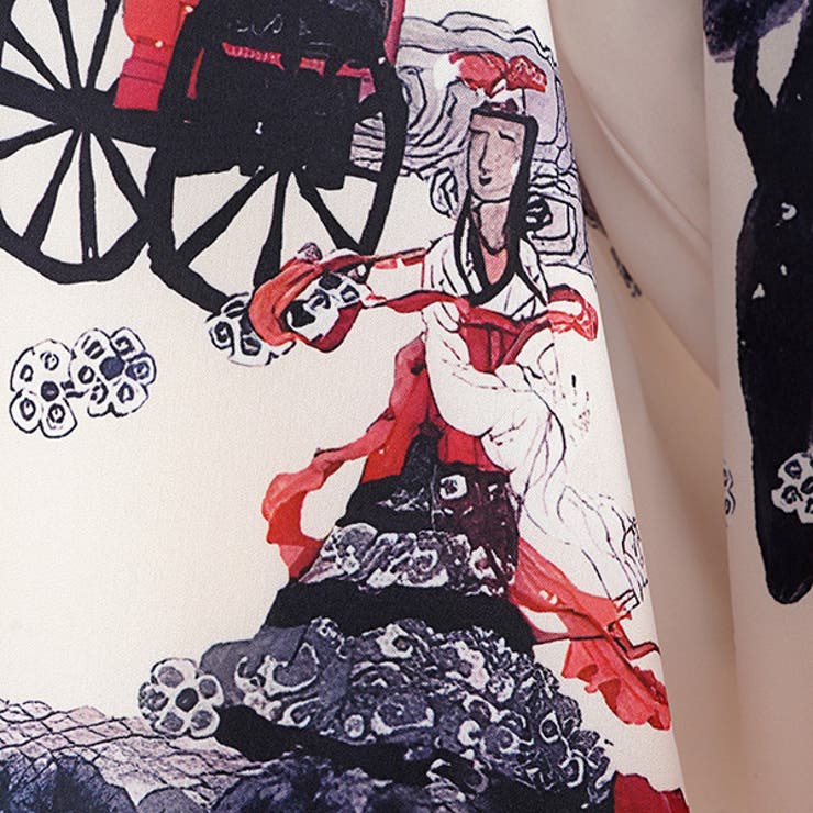 柄シャツ アジアン 文様 | Decorative  | 詳細画像8 