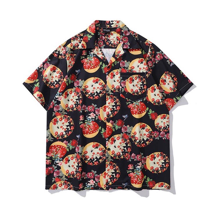 柄シャツ 月 満月 | Decorative  | 詳細画像4 